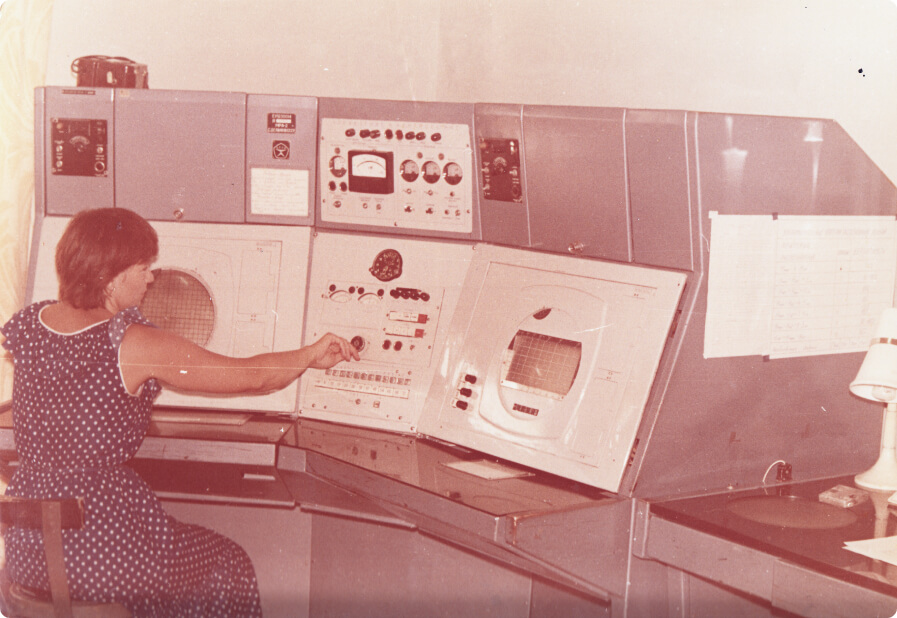 Метеорологический локатор. 1980-е годы